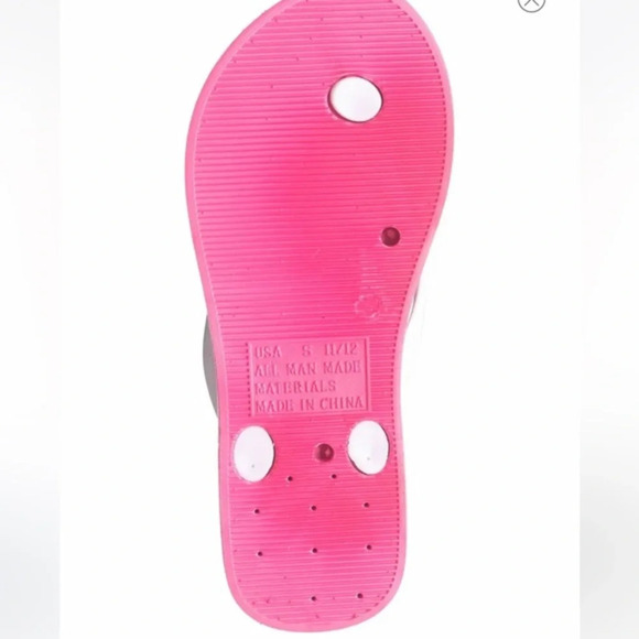 LIMITED TOO Flip Flop Sandal, Kid’s, PINK, Size 13/1, NWT - Picture 3 of 11